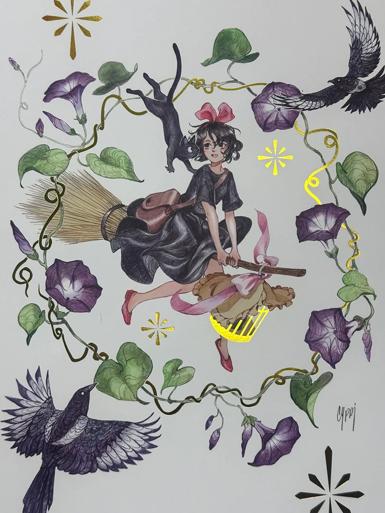 Ghibli Tattoo Series: Kiki's Delivery Service - Image 7
