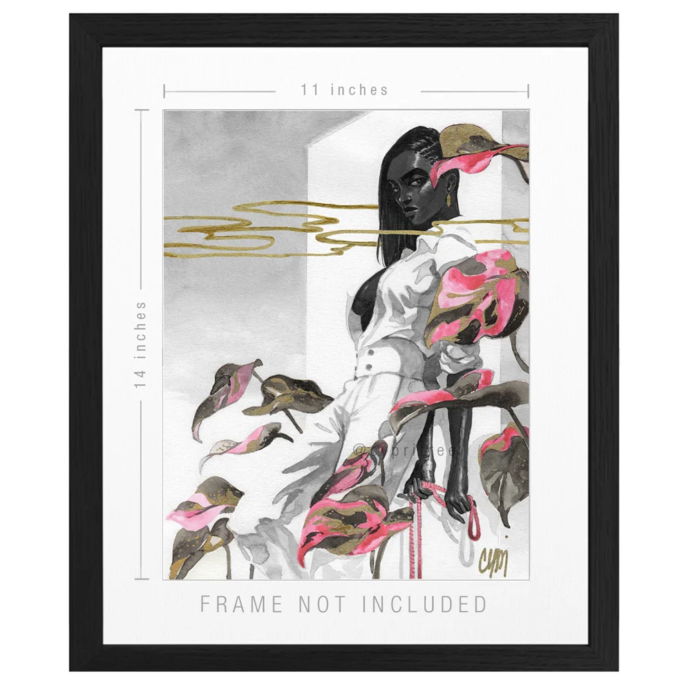Original Print: Pink Princess - Image 2